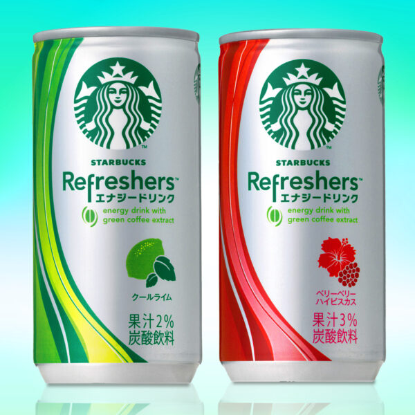 STARBUCKS　リフレッシャーズ　クールライム・ベリーベリーハイビスカス